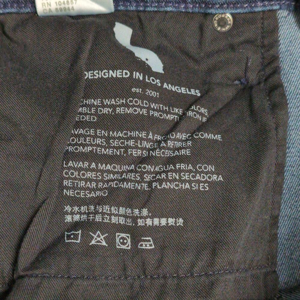 AG Farrah High Rise Skinny Cloud Soft Denim Jeans Fave (Blue, Indigo) Size 31 - Picture 10 of 15